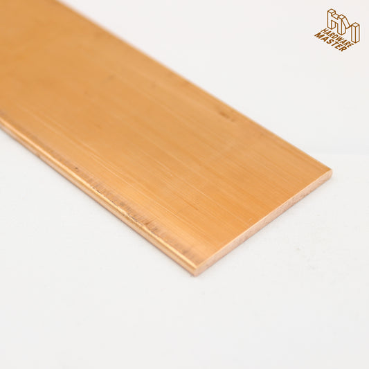 Copper Flat Bar | 12.7x3.18mm | C110 Alloy | Custom Length