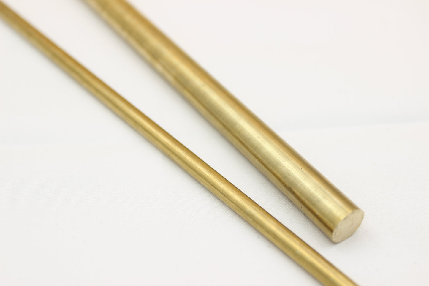 Brass Solid Rod – C385 Alloy | 6.35mm Diameter | Custom Lengths Available