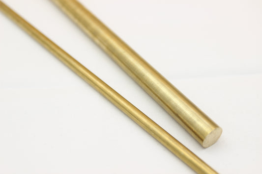 Brass Solid Rod | Ø12.7mm | C385 Alloy | Custom Length