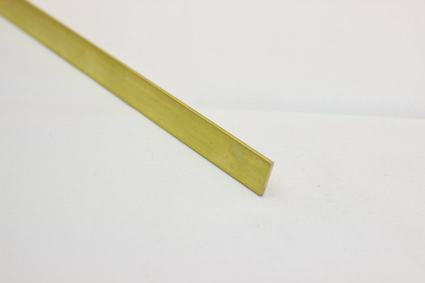 Brass Flat Bar | 15.88x4.76mm | C380 Alloy | Custom Length