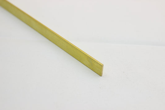 Brass Flat Bar | 12.7x3.18mm | C380 Alloy | Custom Length