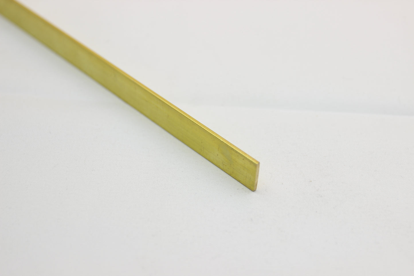 Brass Flat Bar | 9.53x3.18mm | C380 Alloy | Custom Length