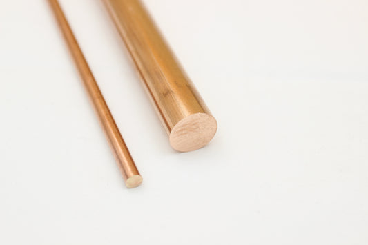 Copper Solid Rod | Ø12.7mm | C110 Alloy | Custom Length