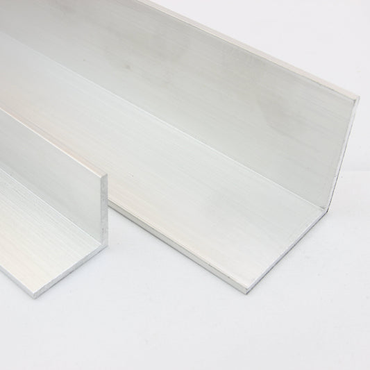 Aluminium Equal Angle |  25x25x3mm | 6060 T5 Alloy | Custom Length