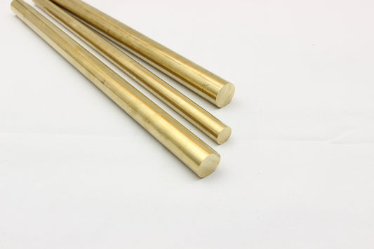 Brass Solid Rod | Ø10mm | C385 Alloy | Custom Length