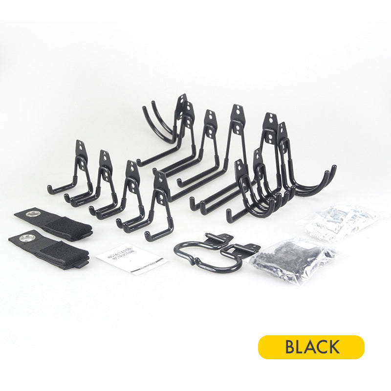 16-Set Storage Hooks | Heavy Duty | Wall Mount Organiser