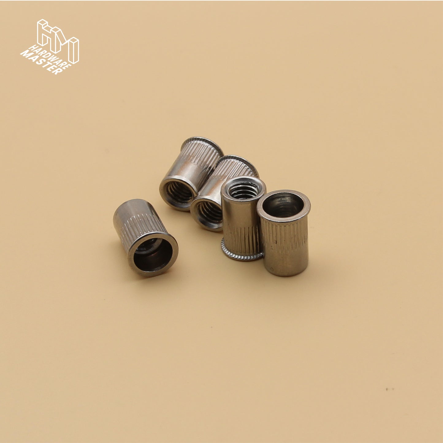 Rivet Nut | Countersunk Flange | 5Qty | Stainless Steel | Zinc Plated | M6 M8 M10