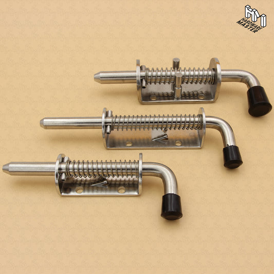 Spring Bolt Latch | S304 Stainless Steel | Gate Latch | Heavy Duty