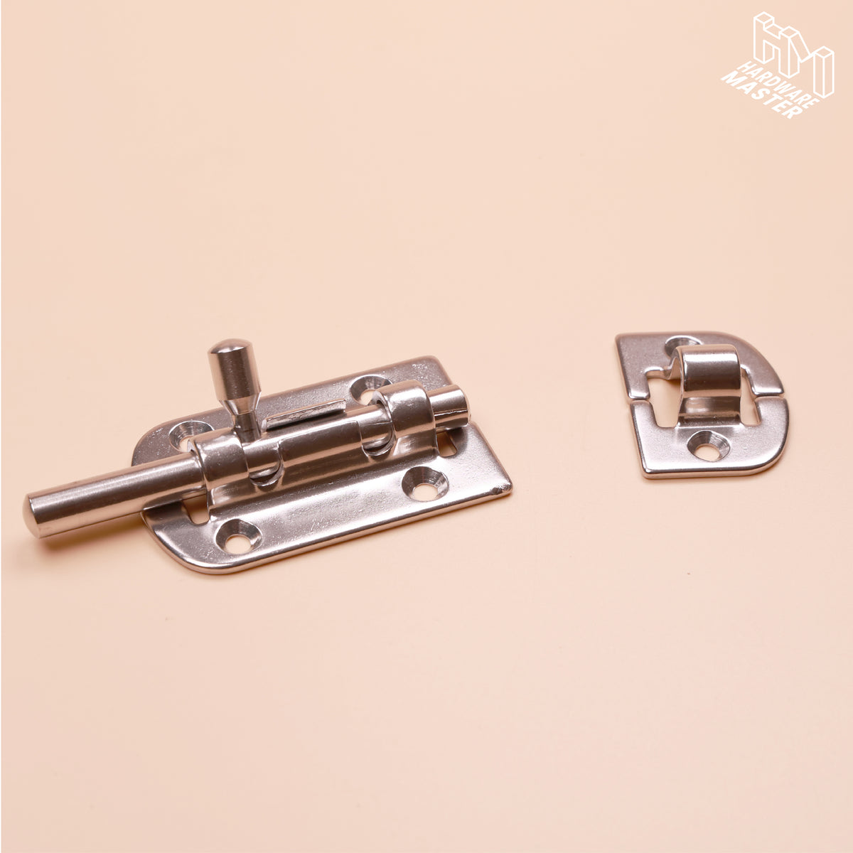 S316 Stainless Steel Barrel Bolt Slide Latch – 94 x 38mm Marine Grade