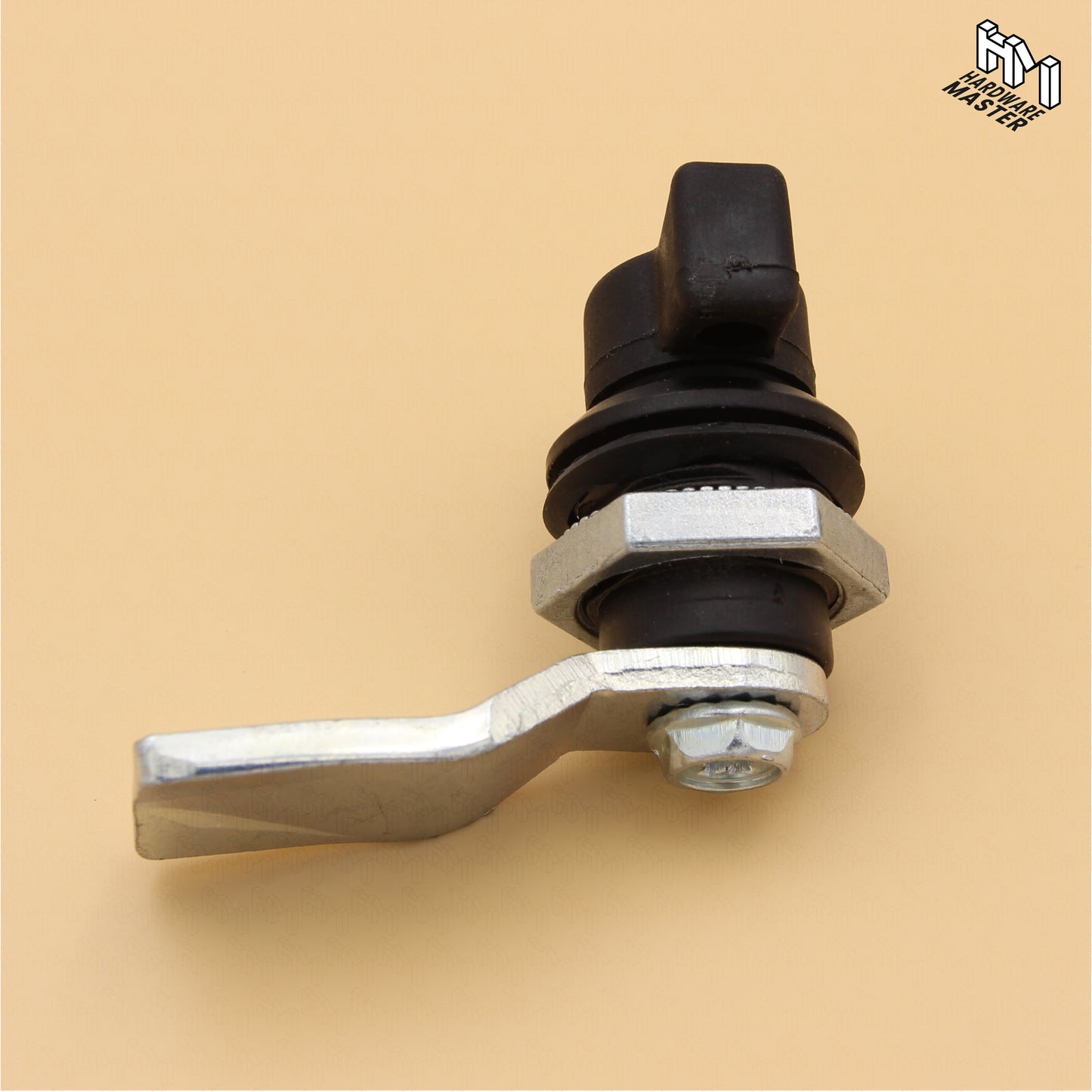Cam Lock Keyless | For Drawer Toolboxes | Black Zinc Plated Alloy