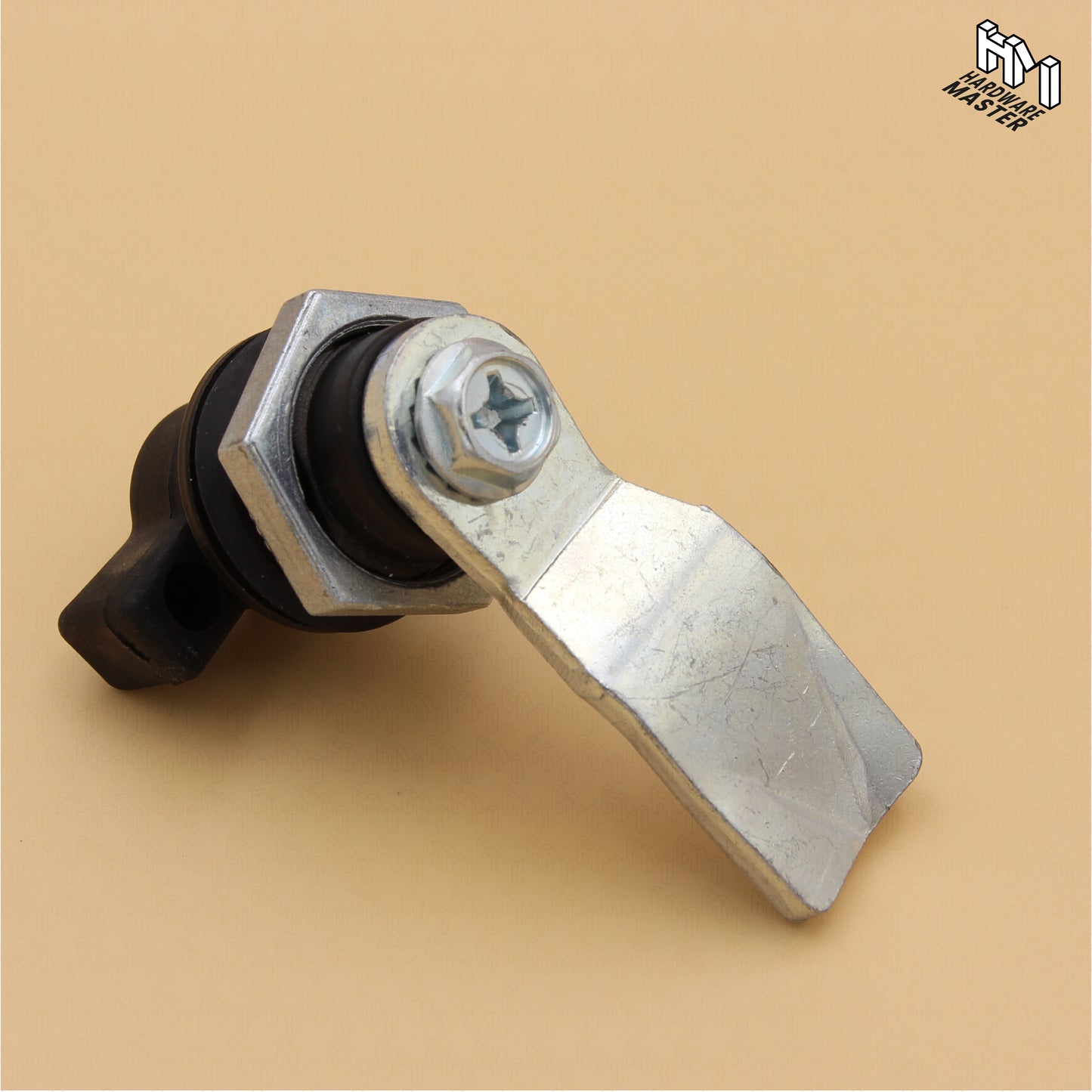 Cam Lock Keyless | For Drawer Toolboxes | Black Zinc Plated Alloy