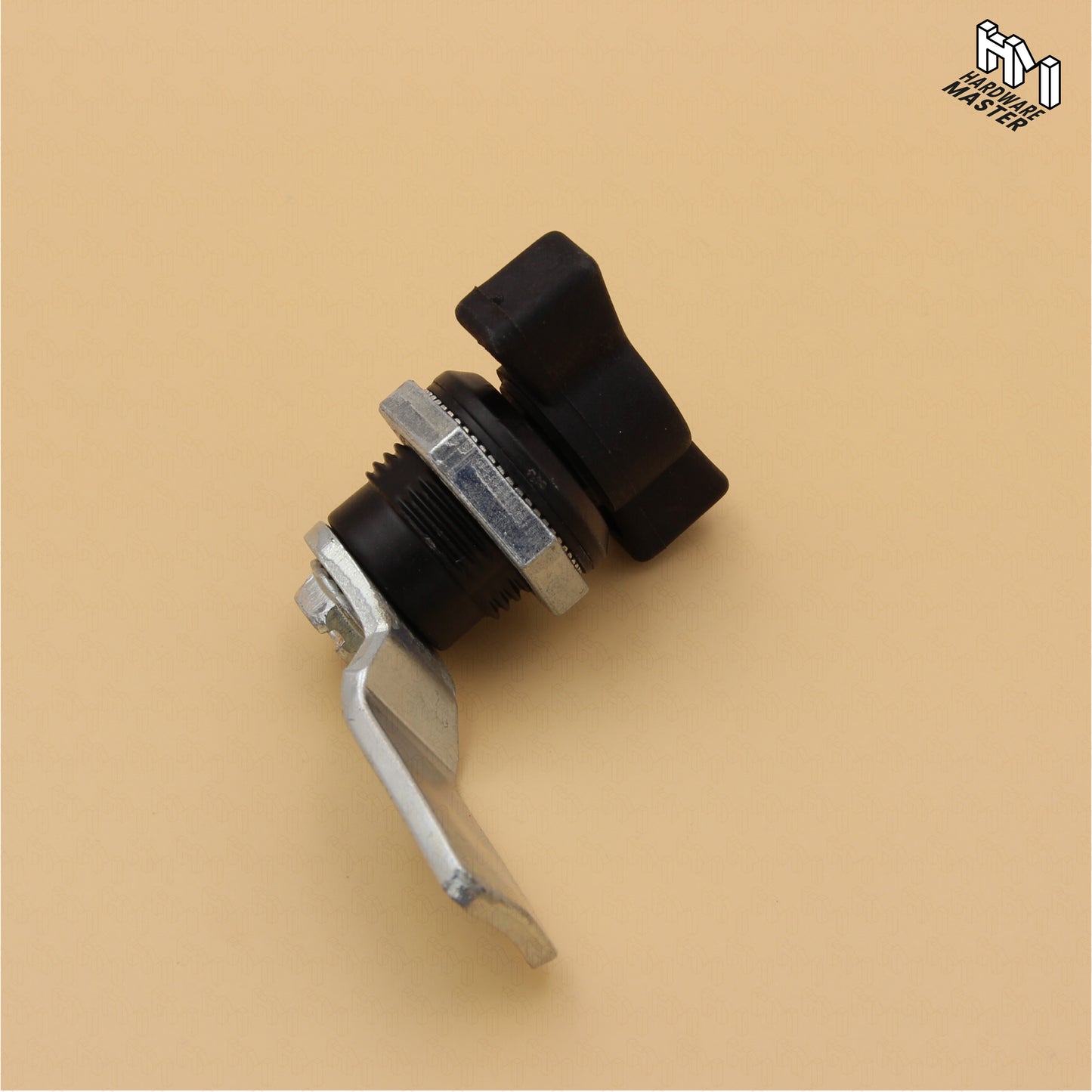 Cam Lock Keyless | For Drawer Toolboxes | Black Zinc Plated Alloy