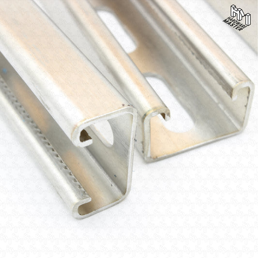 Unistrut Track Slotted | S304 Stainless Steel | Heavy Duty Channel