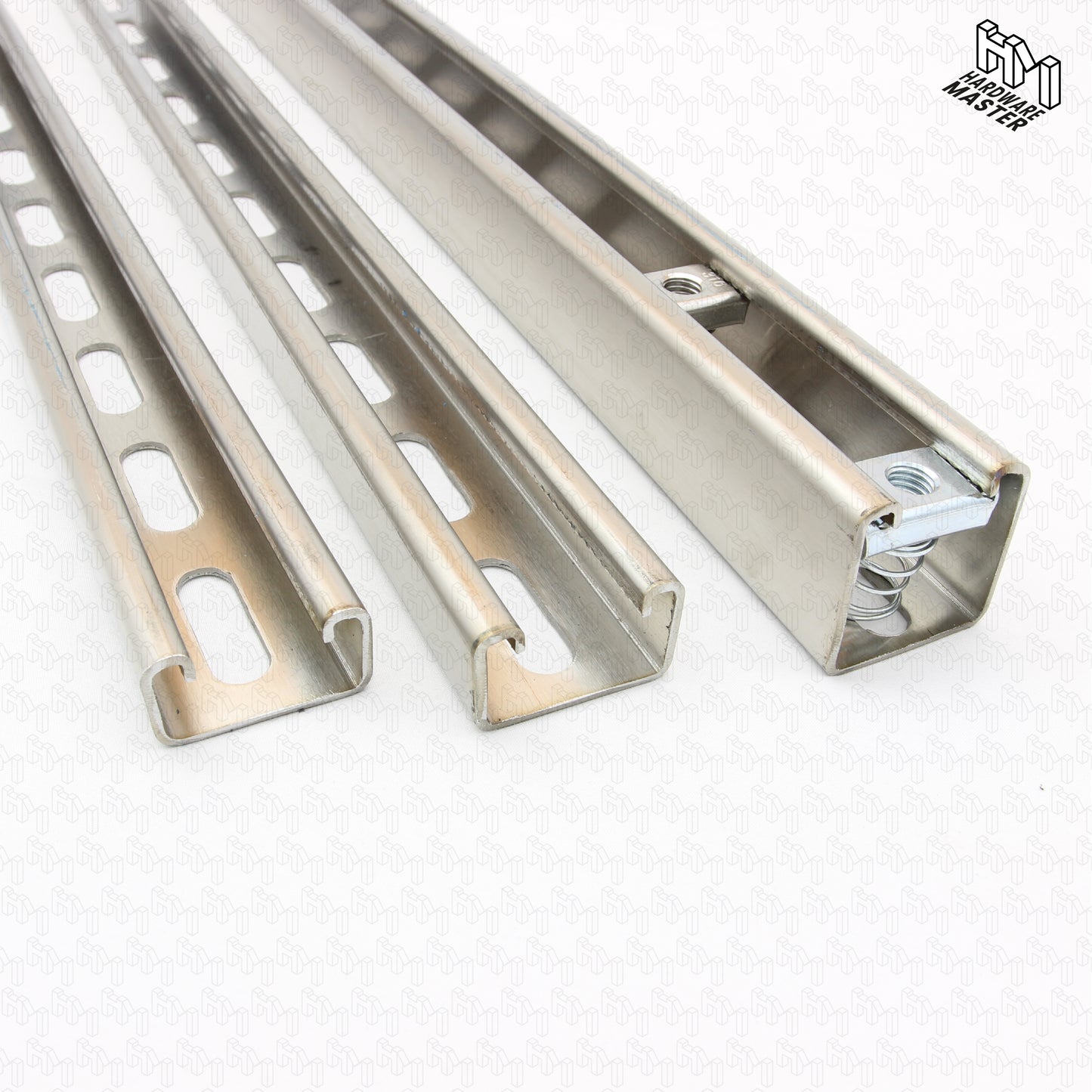 Unistrut Track Slotted | S304 Stainless Steel | Heavy Duty Channel