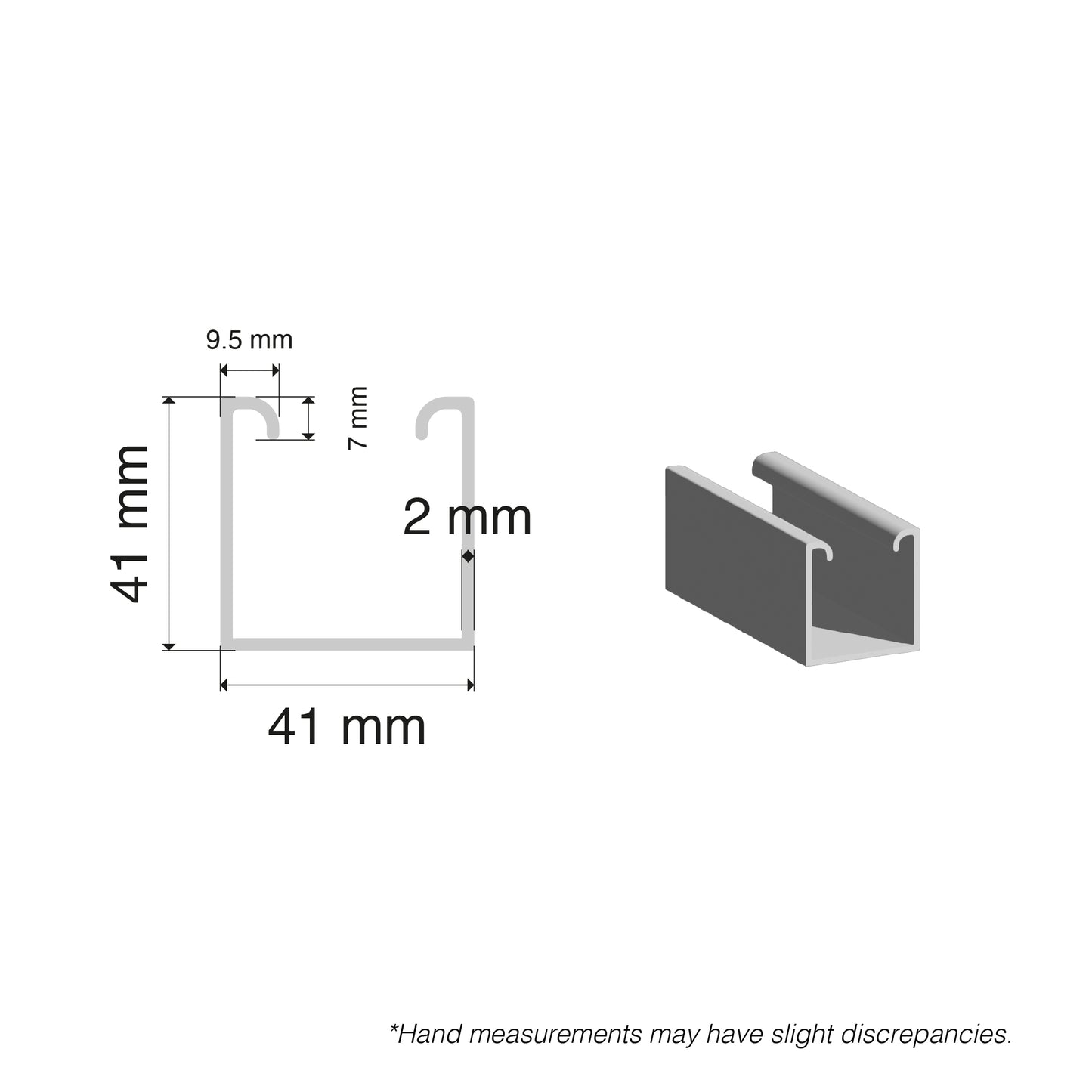Unistrut Track | Aluminium 6060T5 | Canopy Channel | Structural Grade