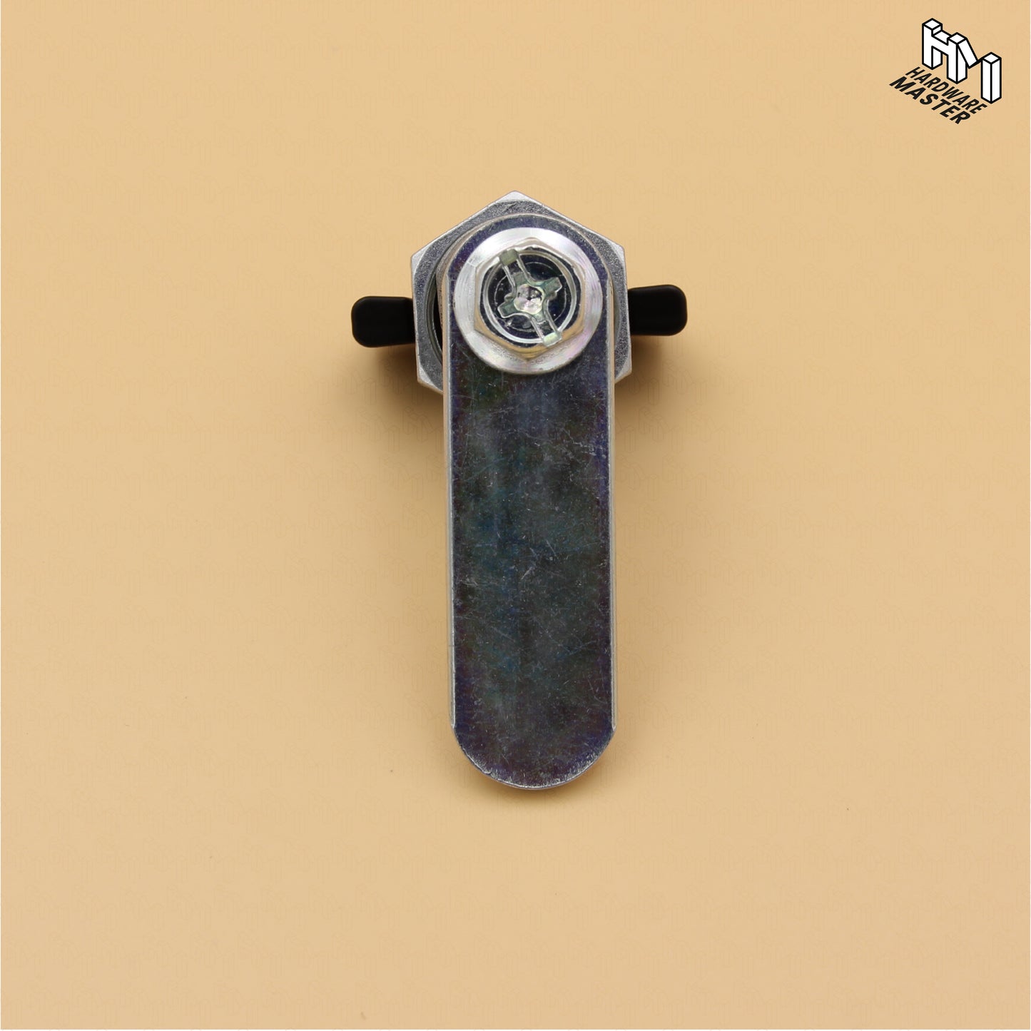 Cam Lock | Keyless for Mailboxes Drawers | Black Zinc Plated Alloy