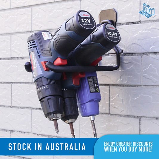 Storage Hooks & Drill Bit Organiser Heavy Duty | Wall Mount