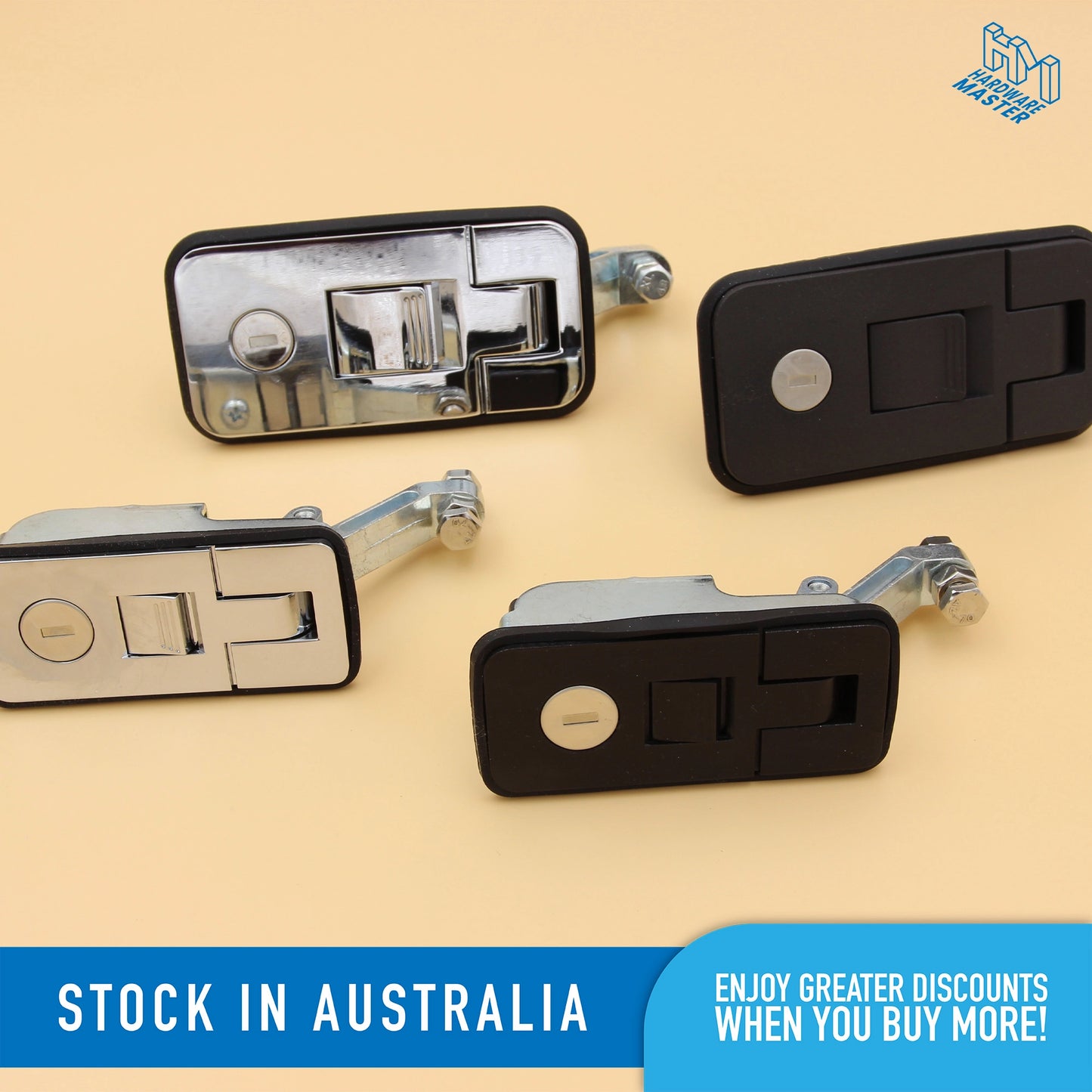 Pop-Up Push Lock | Heavy Duty Compression Lock