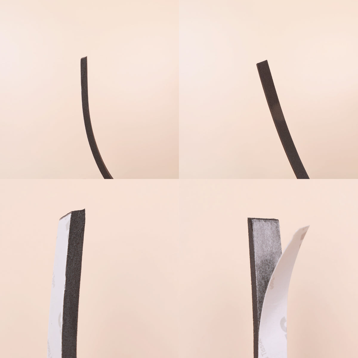 Self Adhesive EVA Foam Sealing Tape – Black | 3mm & 5mm | 5m Roll