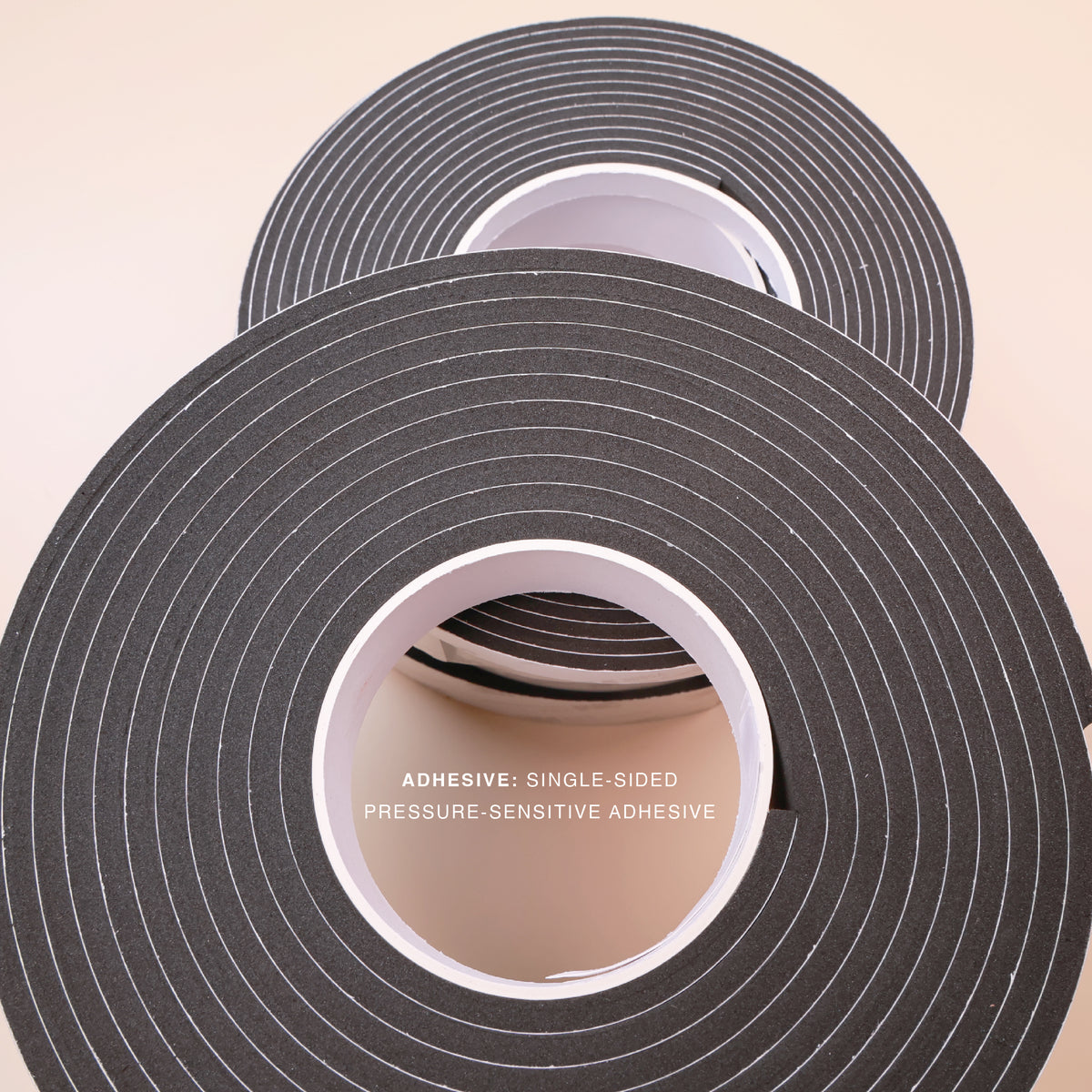 Self Adhesive EVA Foam Sealing Tape – Black | 3mm & 5mm | 5m Roll