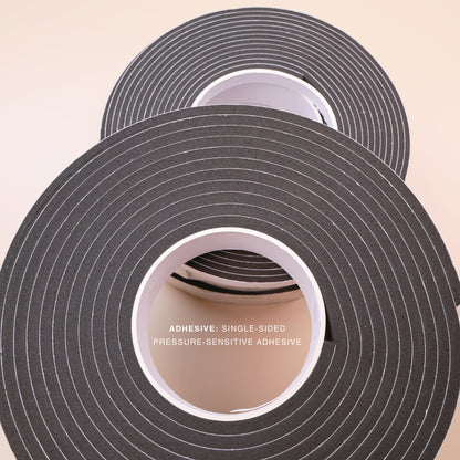Self Adhesive EVA Foam Sealing Tape – Black | 3mm & 5mm | 5m Roll