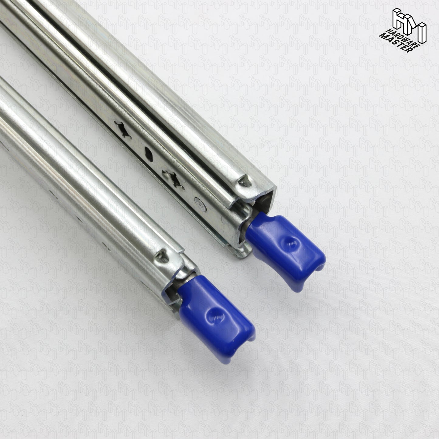 1 Pair | 800mm | 125kg Locking Drawer Slides | Full Extension Runners |  Medium Duty