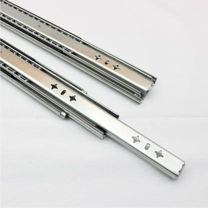 125kg Non-Locking Drawer Slides | 2 Pairs | Medium Duty | Full Extension