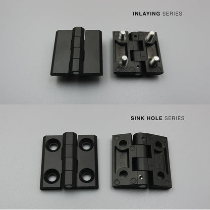 Butt Hinge | Sunk Mount or Blind Mount | Heavy Duty | Zinc Alloy | Black/Silver