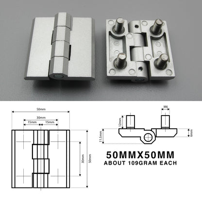 Butt Hinge | Sunk Mount or Blind Mount | Heavy Duty | Zinc Alloy | Black/Silver