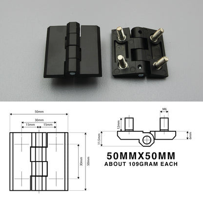 Butt Hinge | Sunk Mount or Blind Mount | Heavy Duty | Zinc Alloy | Black/Silver