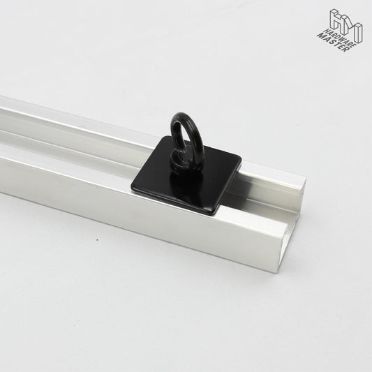 Black Unistrut Eye Bolt Kit | Stainless Steel | M6 M8 M10 | Set of 2