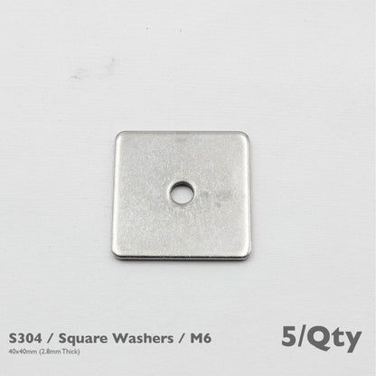 Black Unistrut Eye Bolt Kit | Stainless Steel | M6 M8 M10 | Set of 2