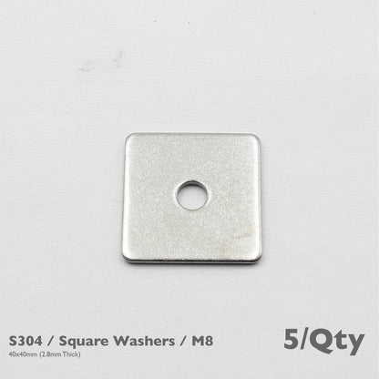 Black Unistrut Eye Bolt Kit | Stainless Steel | M6 M8 M10 | Set of 2