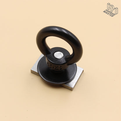 Black Stainless Steel Eye Nuts Heavy Duty – Rigging Tie Down Set (M6, M8, M10, M12)