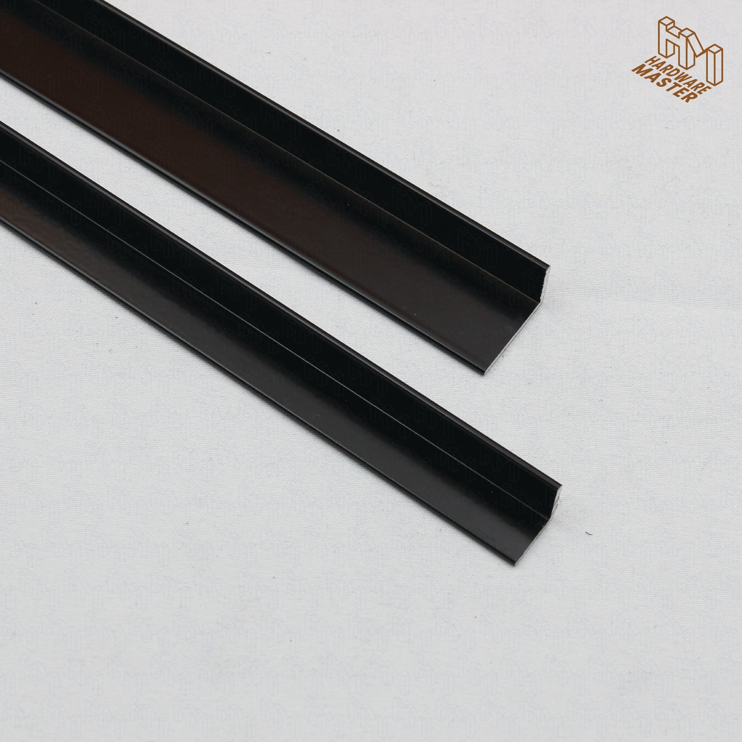 Black Aluminium UnEqual Angle | 32x20x1.6mm | 6063 T5 Alloy | Custom Length