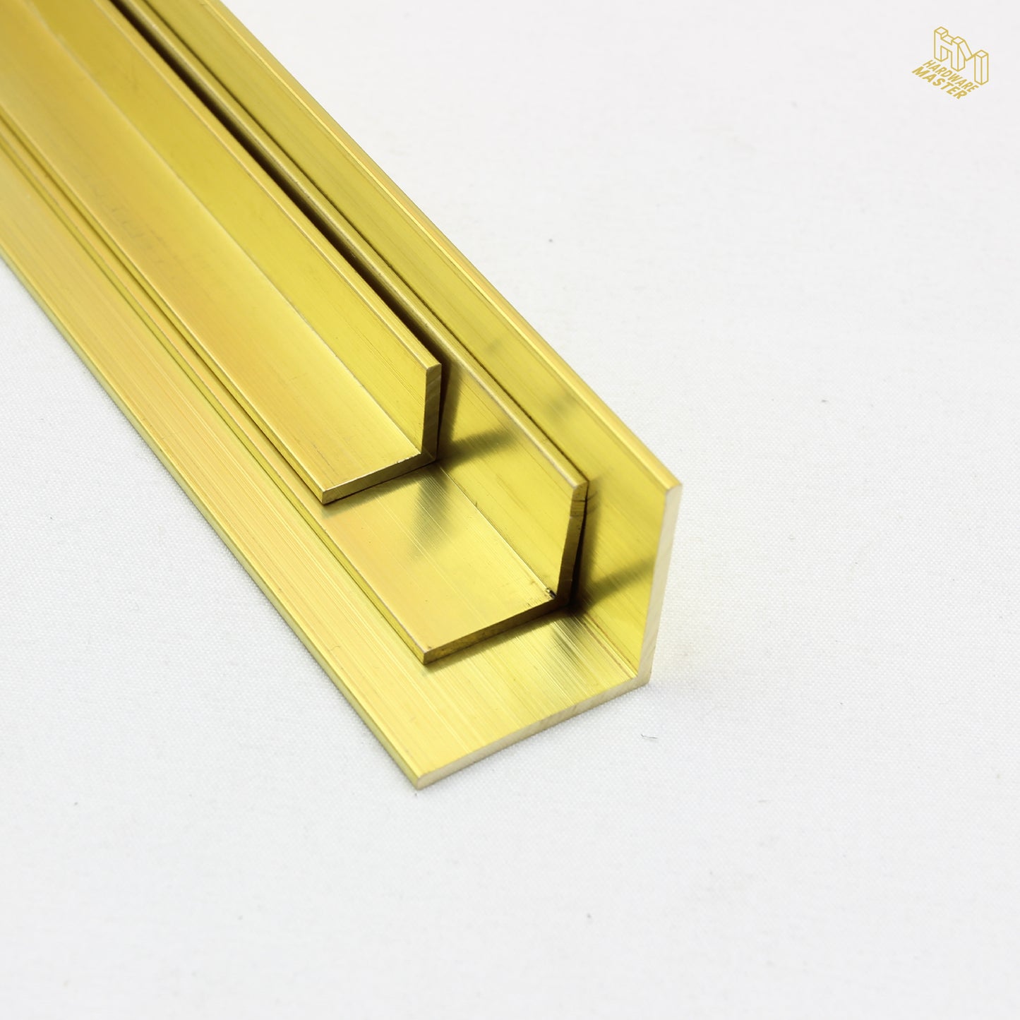 Brass Equal Angle | 15.88x15.88x1.59mm | C385 Alloy | Custom Length