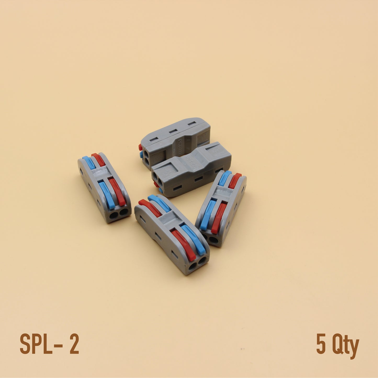 Lever-Nut Wire Connector | Colour-Coded Quick Wiring Terminal | Tool-Free Electrical Joiner