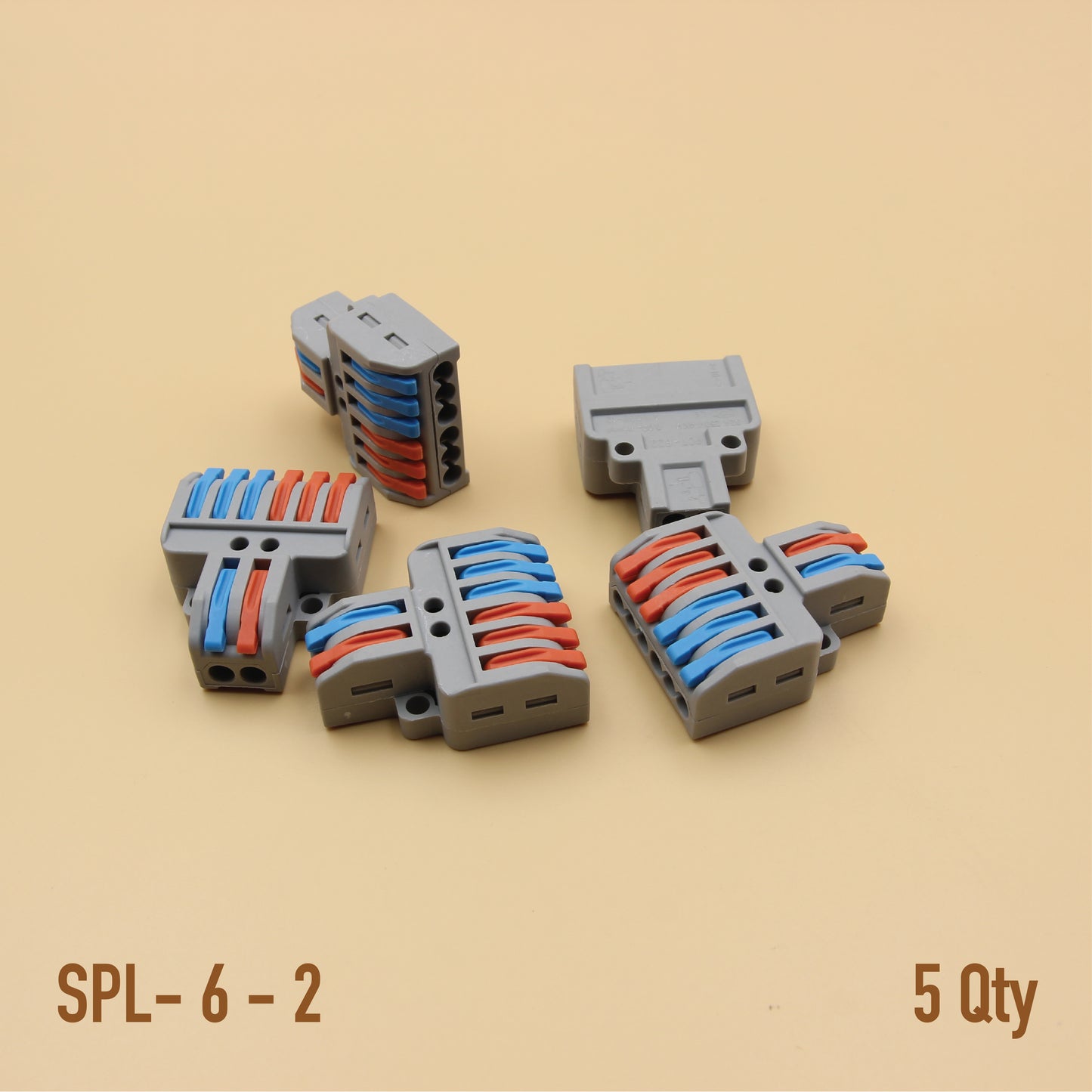 Lever-Nut Wire Connector | Colour-Coded Quick Wiring Terminal | Tool-Free Electrical Joiner