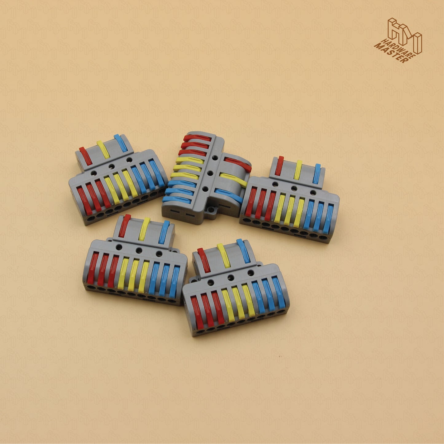 Lever-Nut Wire Connector | Colour-Coded Quick Wiring Terminal | Tool-Free Electrical Joiner