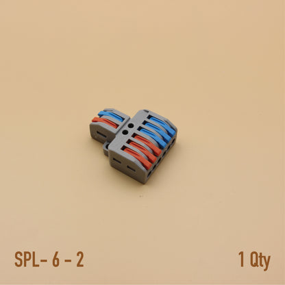 Lever-Nut Wire Connector | Colour-Coded Quick Wiring Terminal | Tool-Free Electrical Joiner