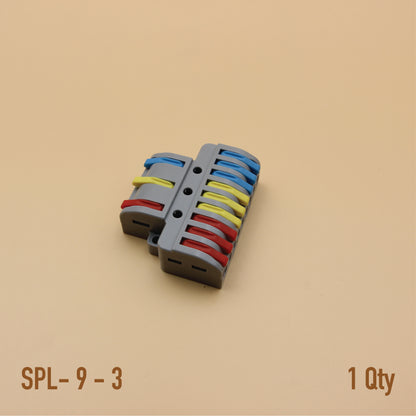 Lever-Nut Wire Connector | Colour-Coded Quick Wiring Terminal | Tool-Free Electrical Joiner