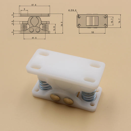 Retainer Catch | Plastic | Door Stopper Clip | Light Duty