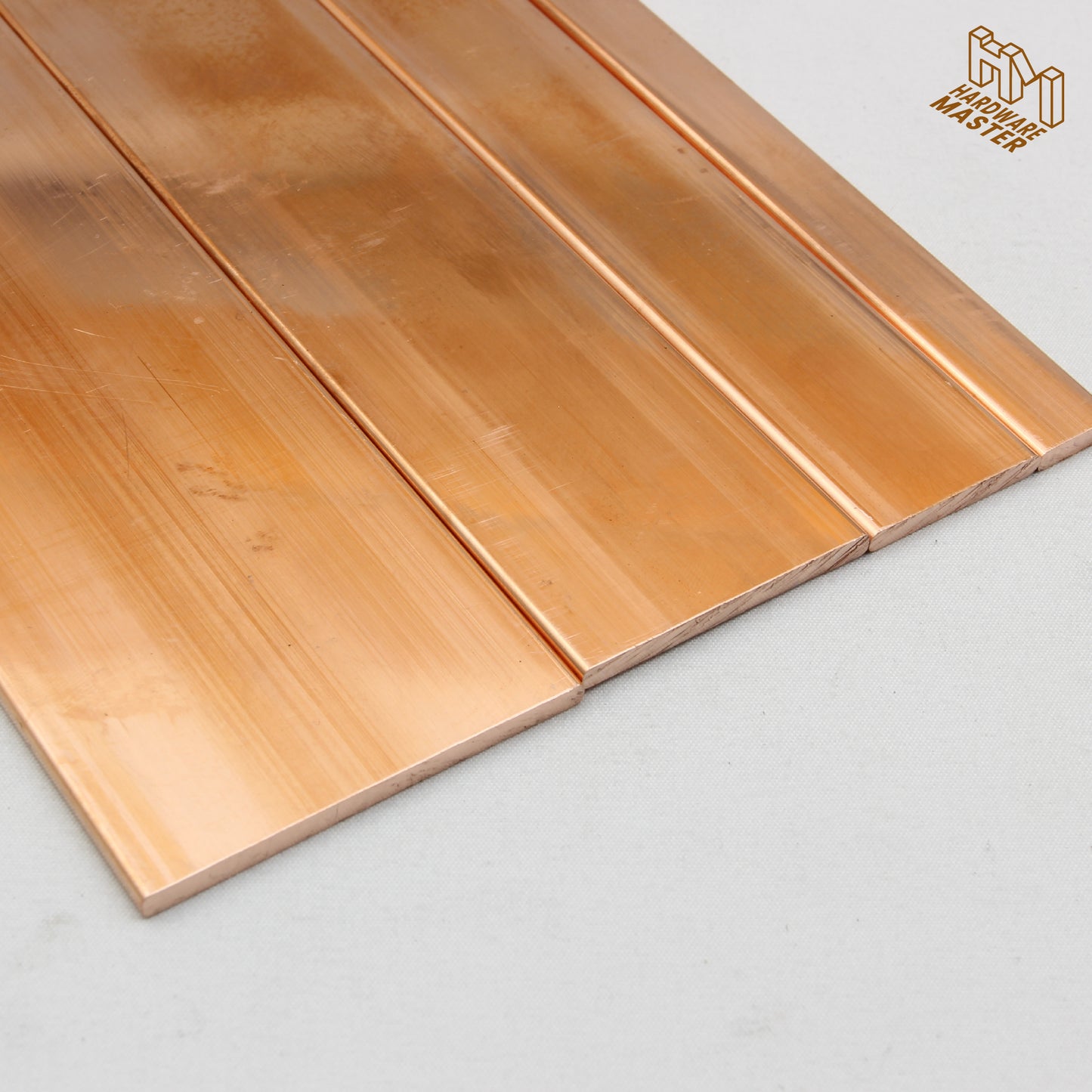 Copper Flat Bar | 25.4x3.18mm | C110 Alloy | Custom Length