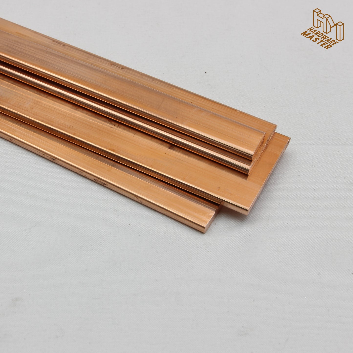 Copper Flat Bar | 25.4x3.18mm | C110 Alloy | Custom Length
