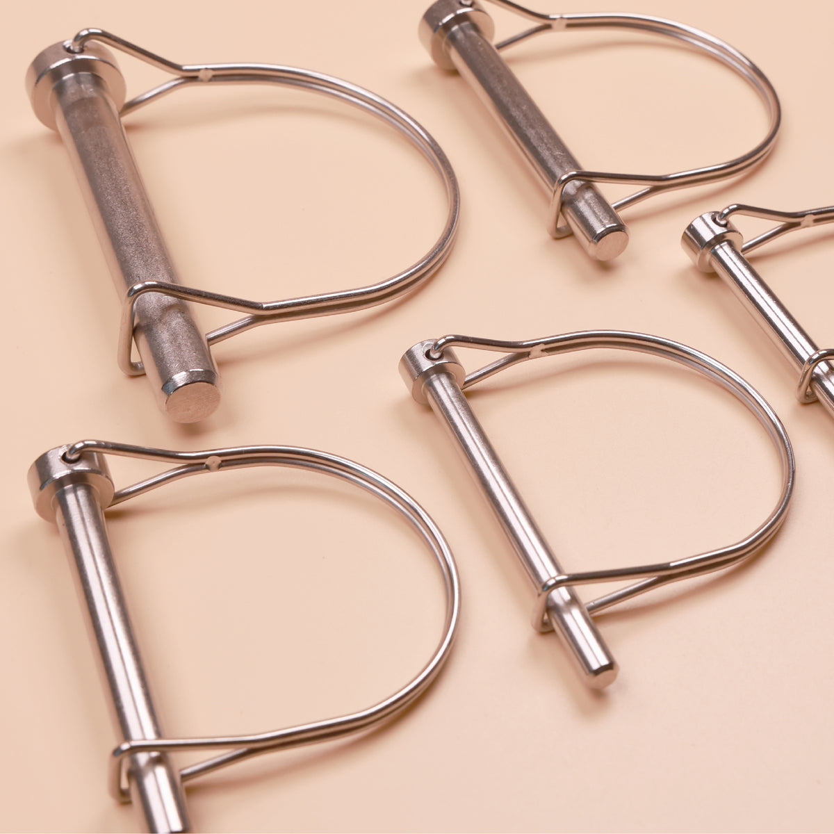 S316 Stainless Steel D Shape Wire Lock Pin – Quick Release Safety Retaining Pin