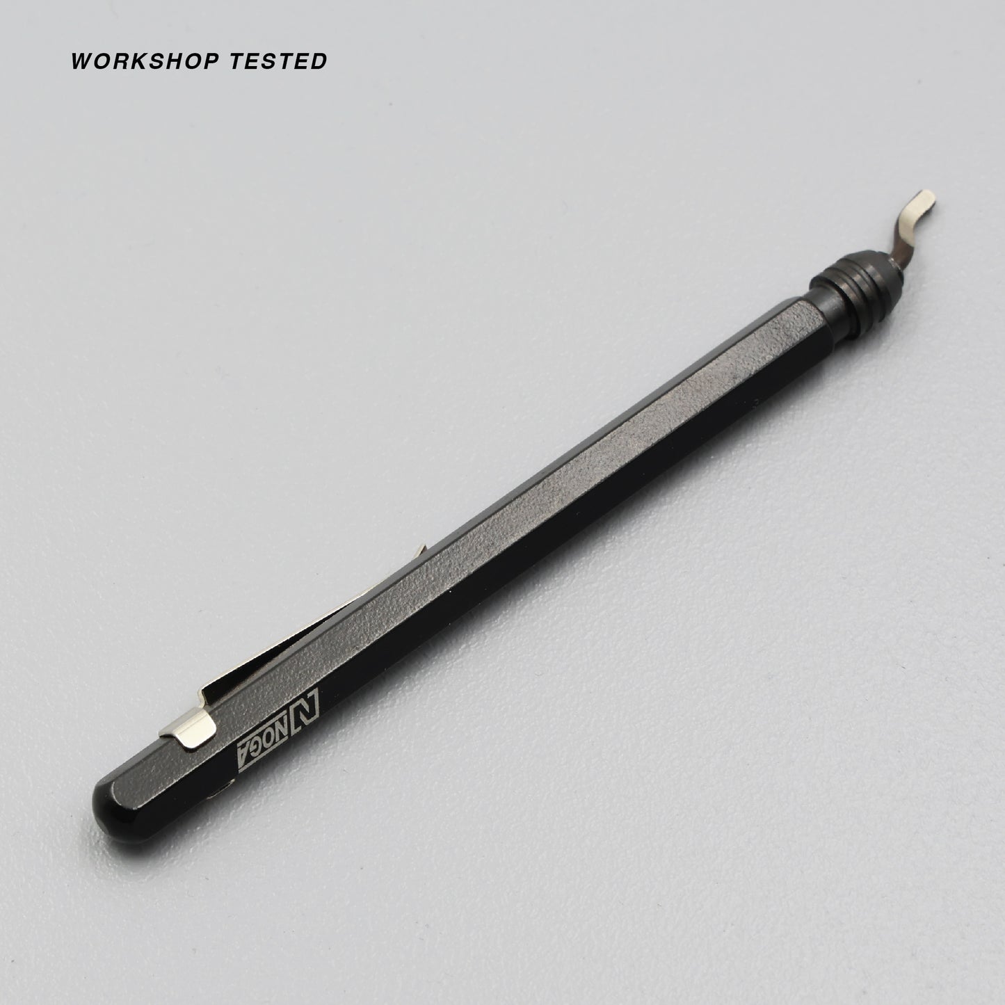 NOGA Deburring Tool Pen with 2 Blades Metal Aluminium Burr Remover Professional