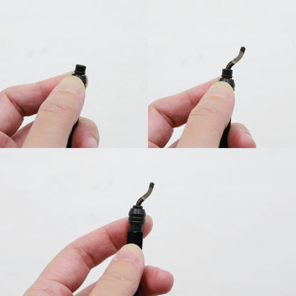 NOGA Deburring Tool Pen with 2 Blades Metal Aluminium Burr Remover Professional