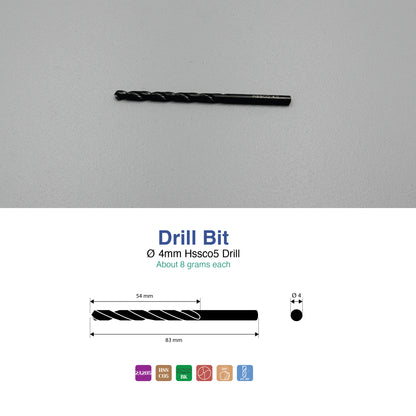 Size 1mm – 13mm | Premium HSS-Co Cobalt Drill Bit | Heavy Duty Metal Drilling