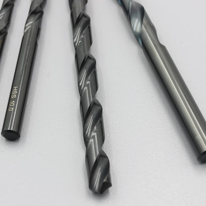 Size 1mm – 13mm | Premium HSS Long Series Drill Bits | Type N | Black