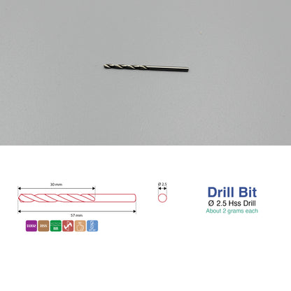 Sizes 1mm – 14mm | HSS Drill Bit Type-N | Metal, Steel & Cast Iron Drilling